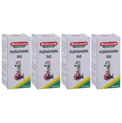 Baidyanath (Jhansi) Puspadhanwa Ras Powder (5gm Each) - Classic Derma