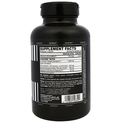 Kaged Muscle Clean Burn Vegetable Capsule