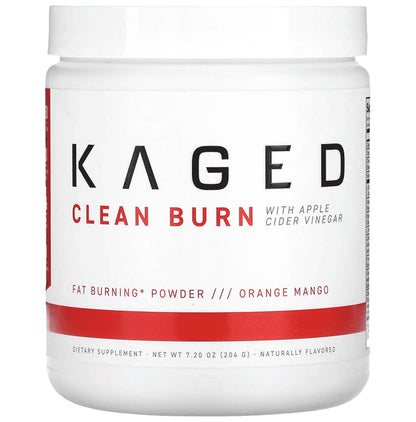 Kaged Muscle Clean Burn Vegetable Capsule Apple Cider Vinegar - Classic Derma
