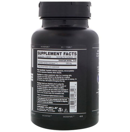 Kaged Muscle L-Carnitine Vegetable Capsule