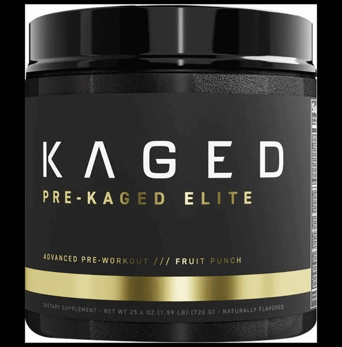 Kaged Muscle Pre-Kaged Elite Powder Fruit Punch - Classic Derma