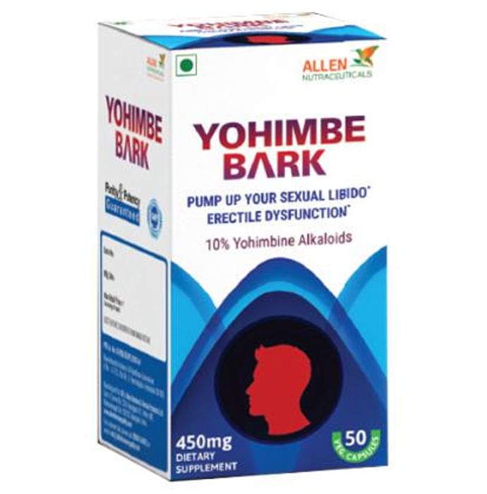 Allen Nutraceutical Yohimbe Bark 450mg Capsule - Classic Derma
