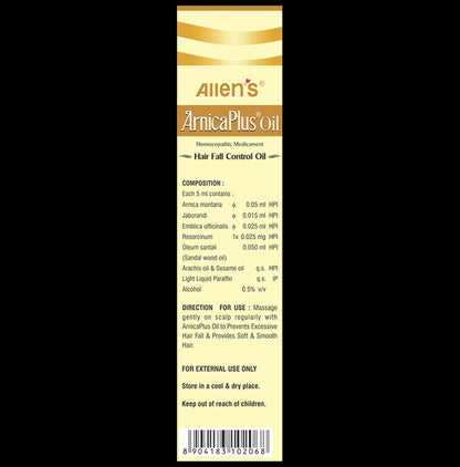 Allen's Arnica Plus Oil (100ml Each)