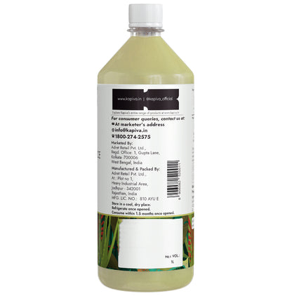 Kapiva Thar Aloe Vera Juice (with Pulp) | Rejuvenates Skin & Hair | No Added Sugar