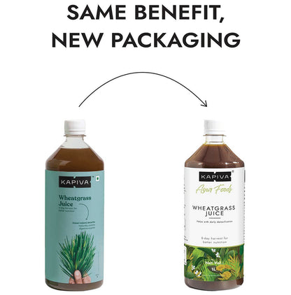 Kapiva Wheatgrass Juice | Detoxify the Liver, Cleanse the Digestive System and Purify Blood