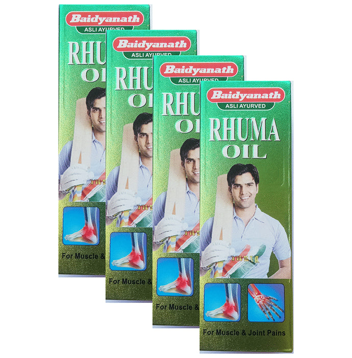 Baidyanath (Jhansi) Rhuma Oil (100ml Each) - Classic Derma
