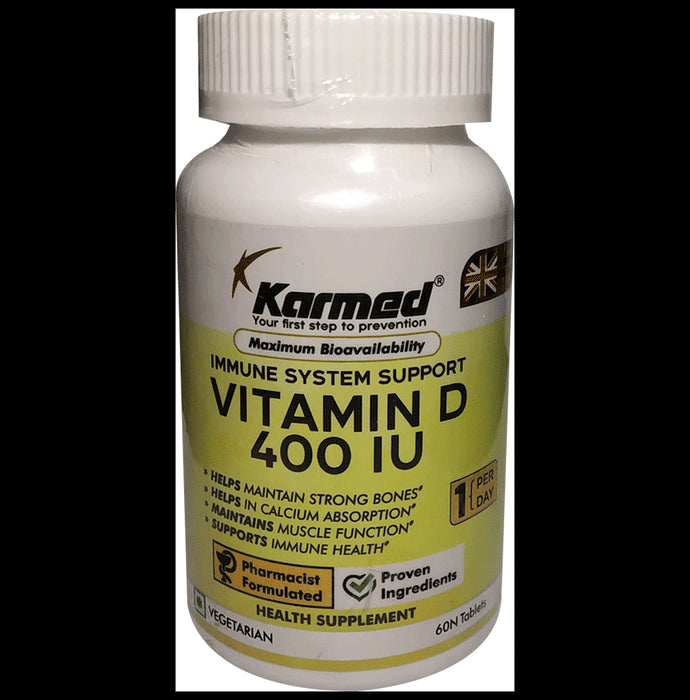 Karmed Vitamin D 400IU Tablet - Classic Derma