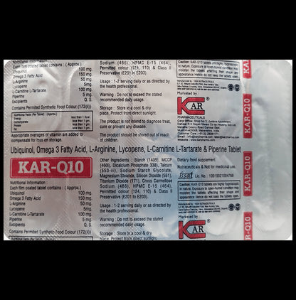 Kar-Q10 Tablet