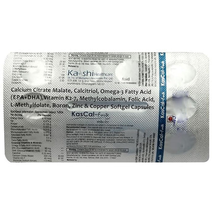 Kascal-Forte Soft Gelatin Capsule - Classic Derma