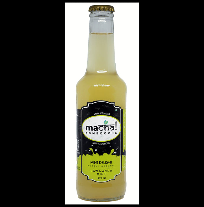Macha! Komboocha Mint Delight (275ml Each) - Classic Derma