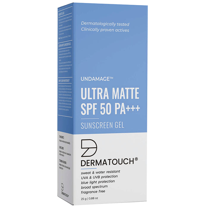 Dermatouch Ultra Matte Sunscreen Gel SPF 50 PA+++ - Classic Derma
