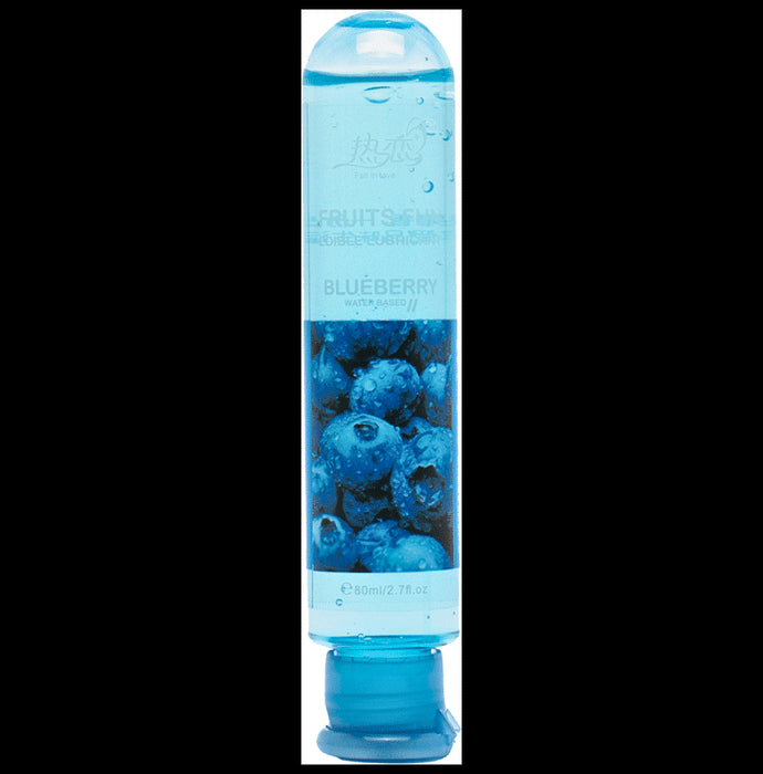 Fruits Fun Water Based Edible Lubricant Blueberry - Classic Derma