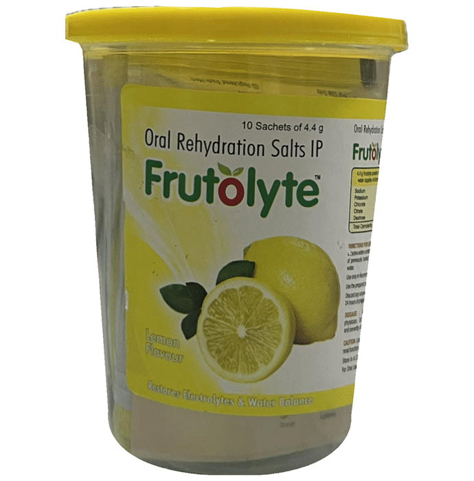 Frutolyte Powder (4.4gm Each) Lemon - Classic Derma