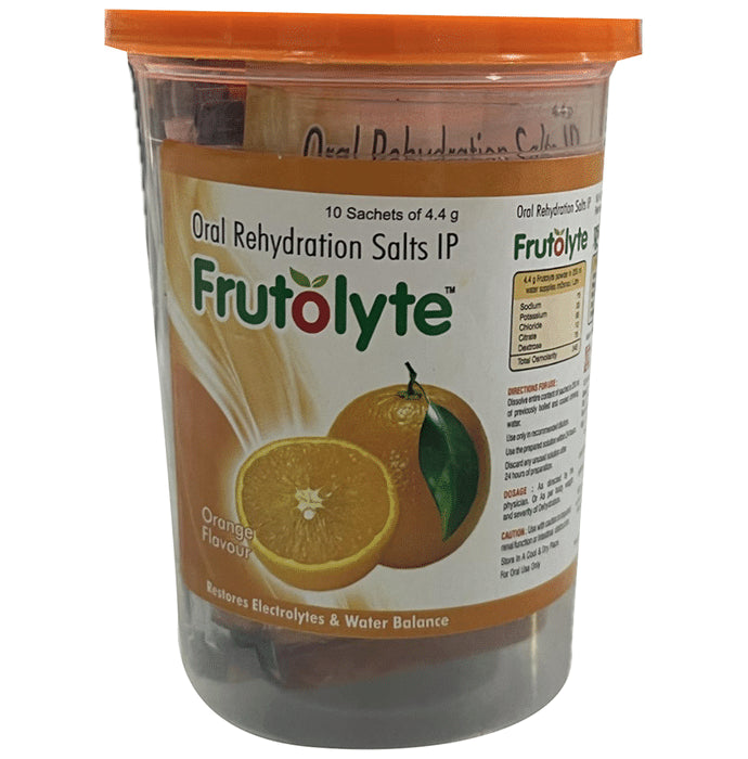 Frutolyte Powder (4.4gm Each) Orange - Classic Derma