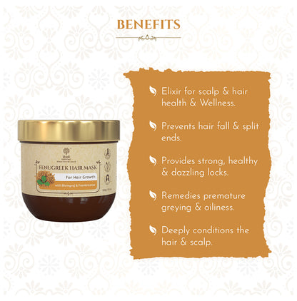 Khadi Essentials Fenugreek Hair Mask for Hair Growth