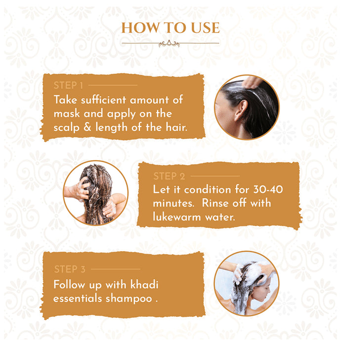 Khadi Essentials Fenugreek Hair Mask for Hair Growth