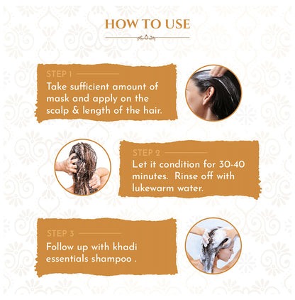 Khadi Essentials Fenugreek Hair Mask for Hair Growth