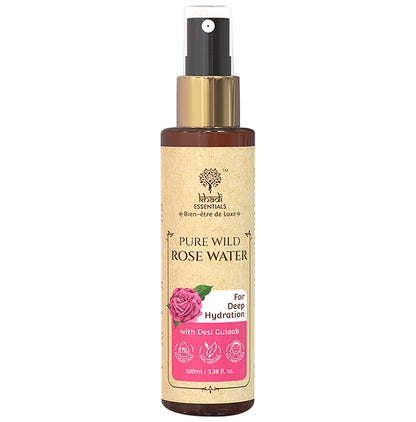 Khadi Essentials Pure Wild Rose Water - Classic Derma