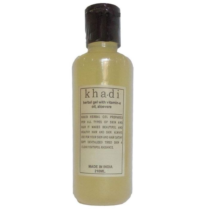 Khadi Herbal Gel with Vitamin-E Oil, Aloevera - Classic Derma