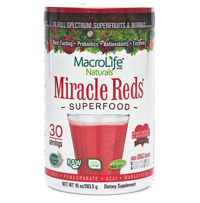 Macrolife Naturals Miracle Reds Powder - Classic Derma