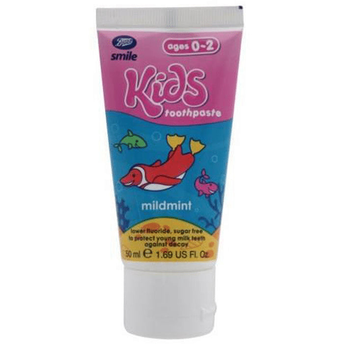 Boots Smile Kids Mildmint Toothpaste - Classic Derma