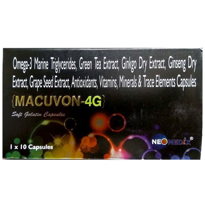 Macuvon-4G Soft Gelatin Capsule - Classic Derma