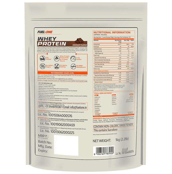 Fuel One Whey Protein Powder