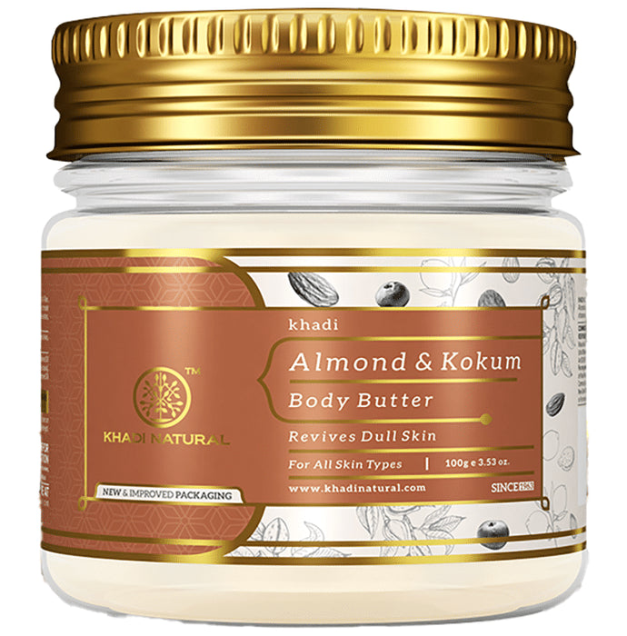 Khadi Naturals Ayurvedic Almond & Kokum Body Butter - Classic Derma