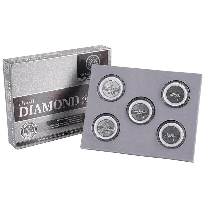 Khadi Naturals Diamond Sparkling Mini Facial Kit