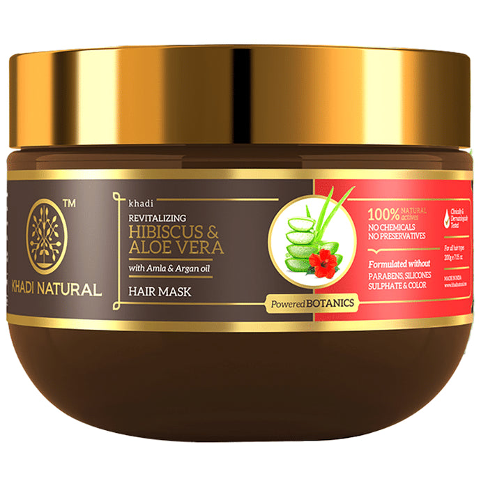 Khadi Naturals Hibiscus Hair Mask Powered Botanics - Classic Derma