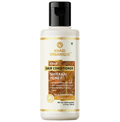 Khadi Organique Hair Conditioner Shikakai and Honey SLS Paraben Free - Classic Derma