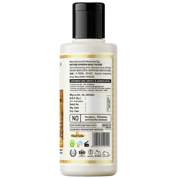 Khadi Organique Hair Conditioner Shikakai and Honey SLS Paraben Free