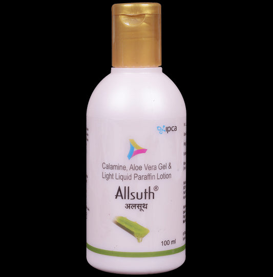 Allsuth Lotion with Aloe Vera, Calamine, and Light Liquid Paraffin - Classic Derma