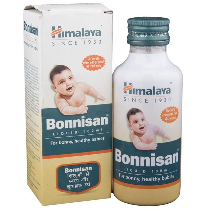 Himalaya Bonnisan Liquid | Improves Appetite, Promotes Weight Gain & Healthy Growth of Babies - Classic Derma