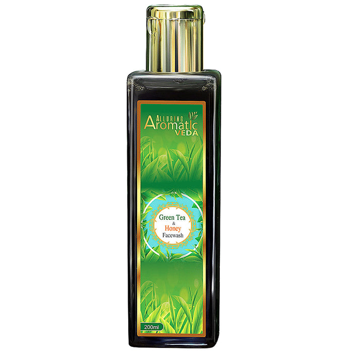 Alluring Aromatic Veda Green Tea & Honey Face Wash - Classic Derma