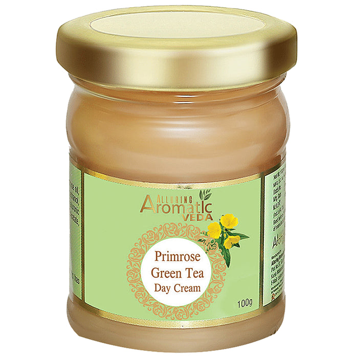 Alluring Aromatic Veda Primrose Green Tea Day Cream - Classic Derma