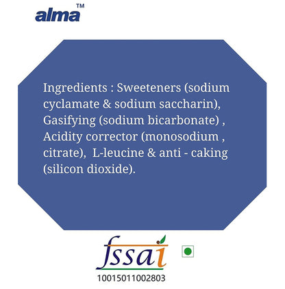 Alma Cyclamate & Sacharin Sweetener | Sugar Free Tablet