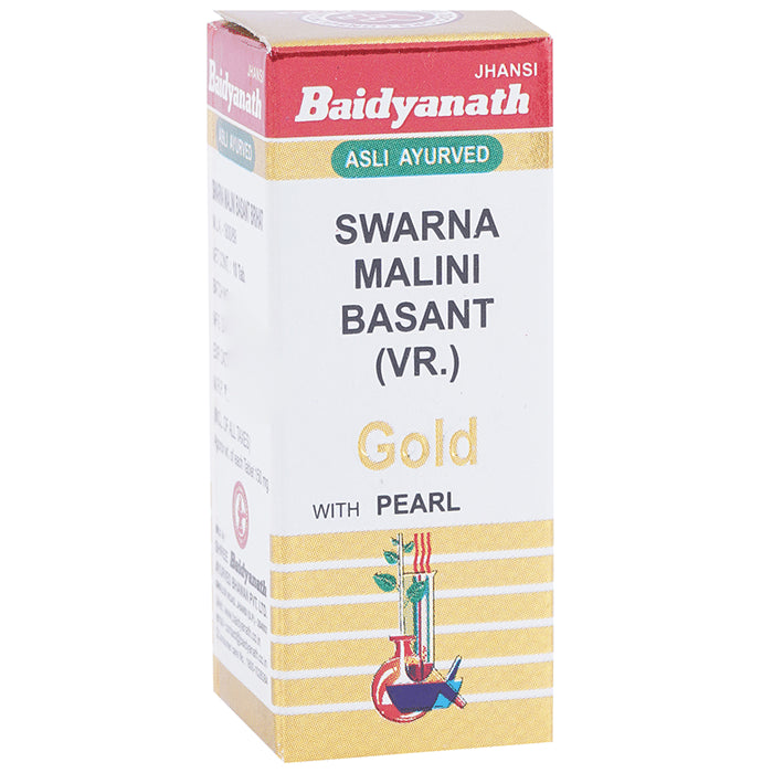 Baidyanath (Jhansi) Swarna Malini Basant (Vr.) Gold with Pearl - Classic Derma