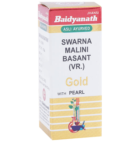 Baidyanath (Jhansi) Swarna Malini Basant (Vr.) Gold with Pearl - Classic Derma