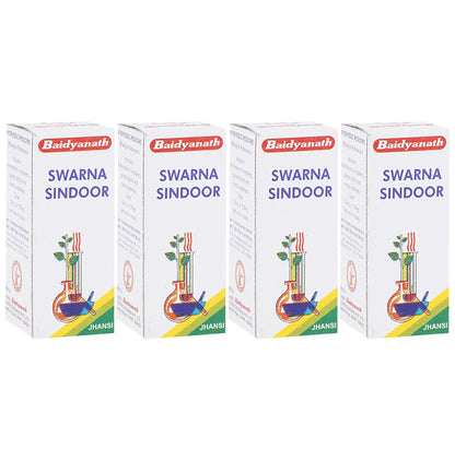 Baidyanath (Jhansi) Swarna Sindoor Powder (2.5gm Each) - Classic Derma