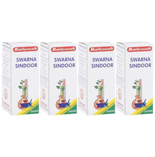 Baidyanath (Jhansi) Swarna Sindoor Powder (2.5gm Each) - Classic Derma