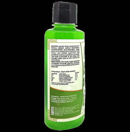 Khadi Pure Combo Pack of Herbal Green Apple Shampoo + Conditioner & Herbal Reetha Shampoo SLS & Paraben Free (210ml Each)
