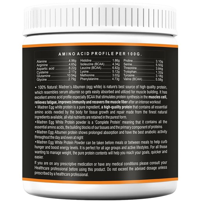 Madren Healthcare Egg Albumen Protein Powder