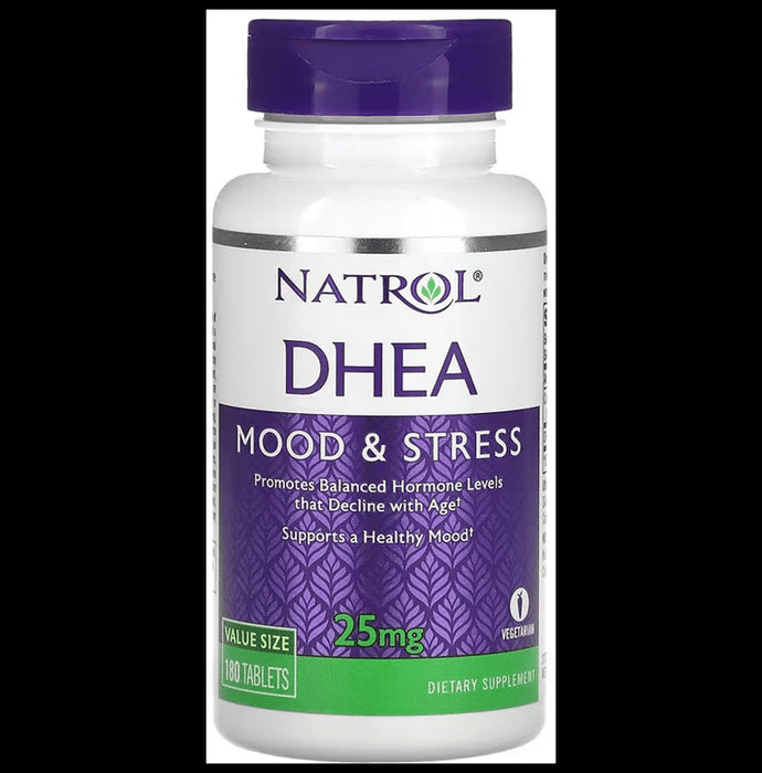 Natrol DHEA Mood & Stress 25mg Tablet - Classic Derma