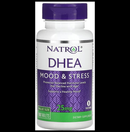Natrol DHEA Mood & Stress 25mg Tablet - Classic Derma