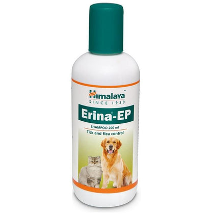 Himalaya Erina-EP Tick and Flea Control Shampoo (For Pets) Ecto Parasiticidal - Classic Derma