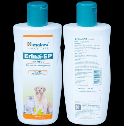 Himalaya Erina-EP Tick and Flea Control Shampoo (For Pets) Tick & Flea Control - Classic Derma