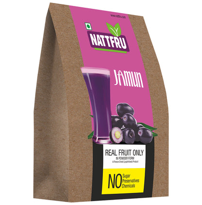Nattfru Jamun Fruit Juice Powder Sachet (15gm Each) - Classic Derma