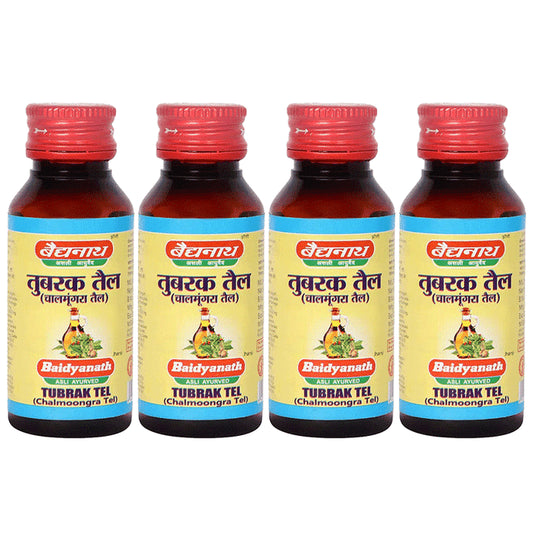 Baidyanath (Jhansi) Tubrak Tel (50ml Each) - Classic Derma