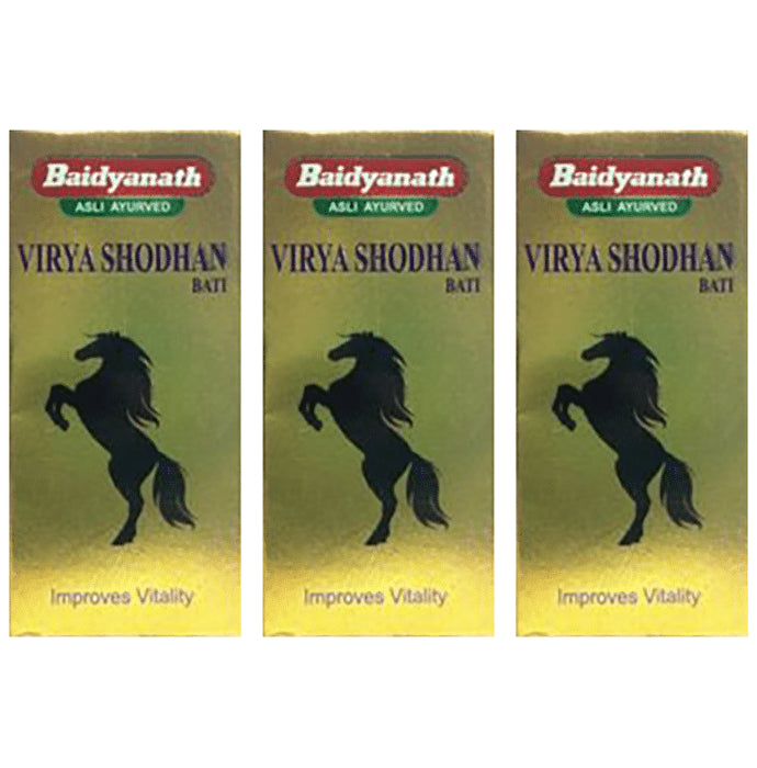 Baidyanath (Jhansi) Virya Shodhan Bati (60 Each)
